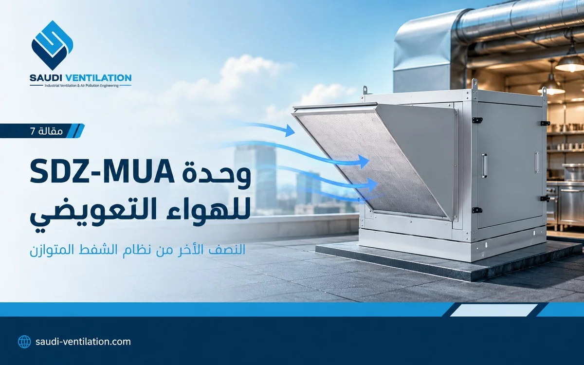 وحدة SDZ-MUA للهواء التعويضي: النصف الآخر من نظام الشفط