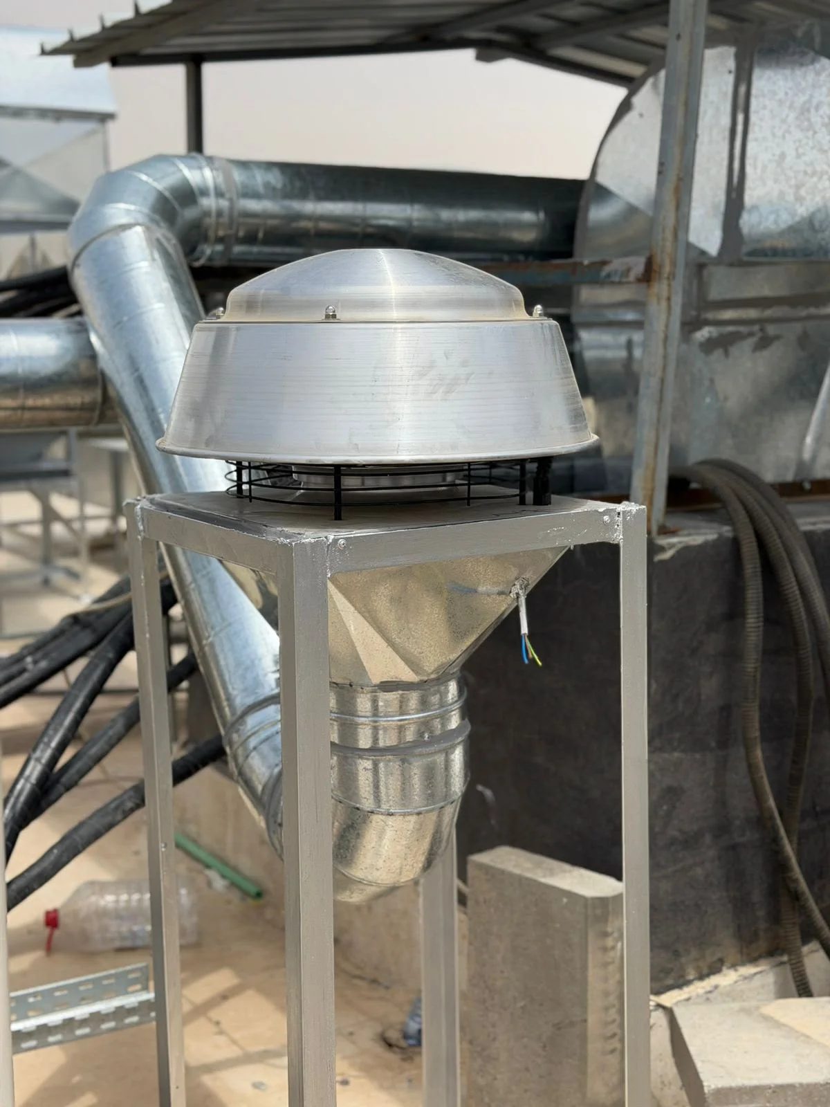 DH 310 - 4E || ROOF TOP مروحة شفط || 1000CFM - 50PAﺪ -