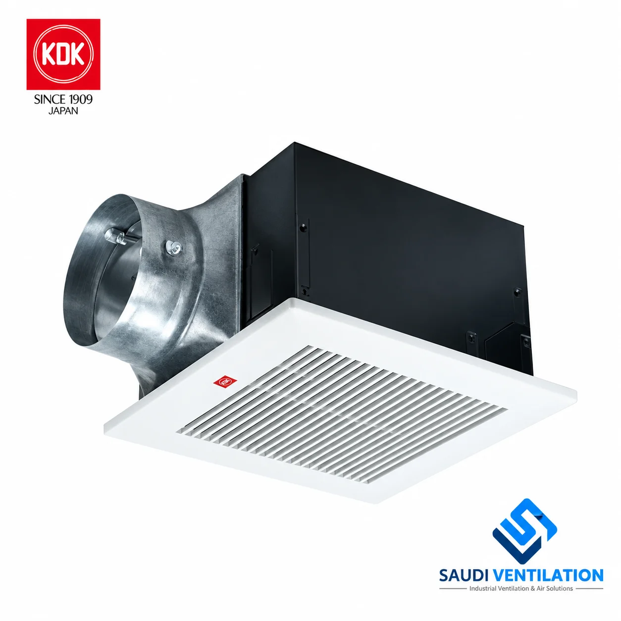مروحة شفط سقف KDK 27CHH | 150 CFM | 220V