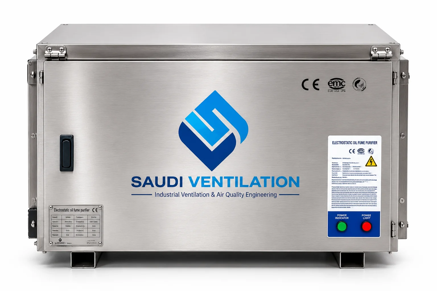 ELECTROSTATIC OIL FUME PURIFIER