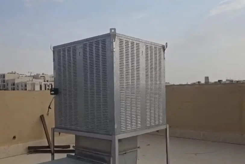 وحدة هواء تعويضي (Make-Up Air) MU-TRZ-450 | 7,200 CFM | 5.5 kW | 380V/3Ph/60Hz - حلول أنظمة التهوية